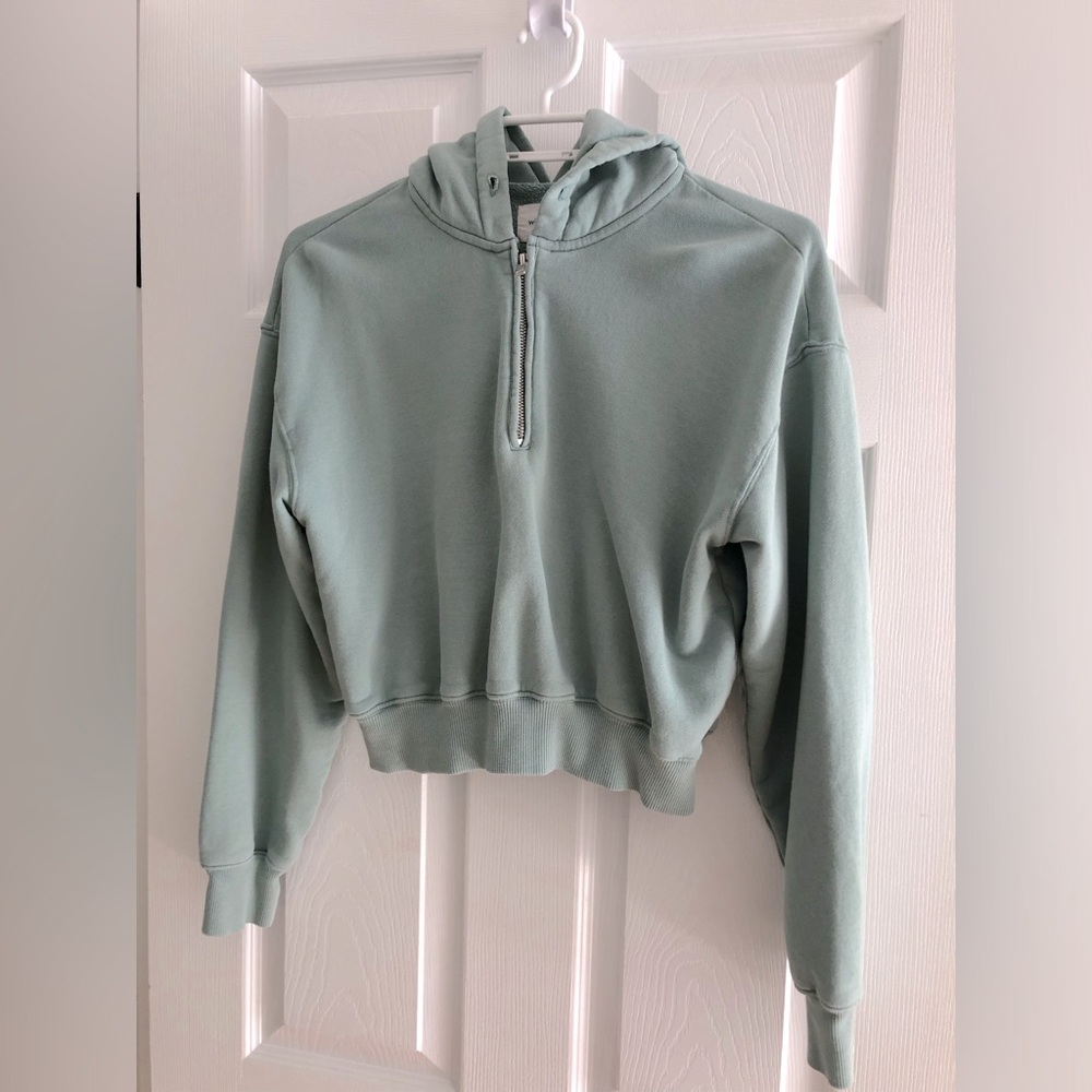 Wilfred Free Cropped Hoodie - Picture 2 of 5